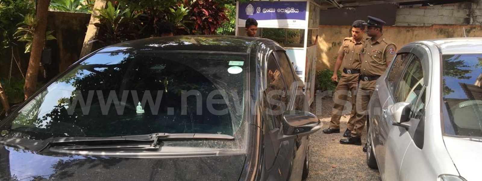 Bullet pierces Ex-CID Chief Shani's car